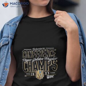 vegas golden knights nhl 2023 western conference champions shirt tshirt