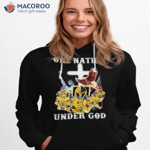 vegas golden knights one nation under god signatures shirt hoodie 1