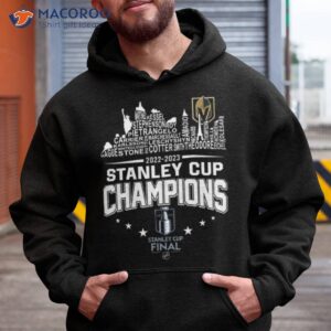 vegas golden knights players names city skyline 2023 stanley cup champions shirt hoodie