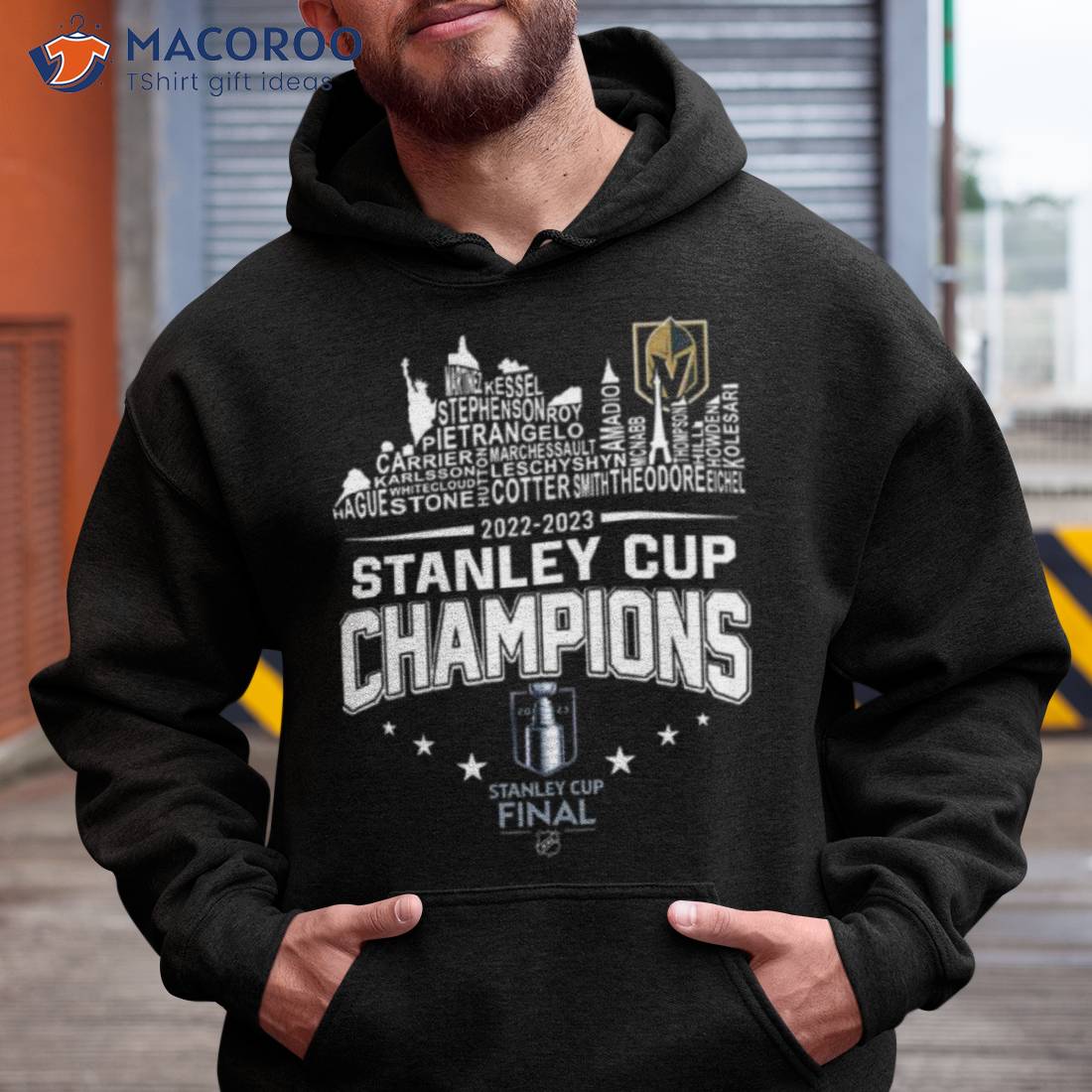 Stanley Cup Vegas Golden Knights City Of Champions Grey Design