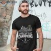 Vegas Golden Knights Players Names City Skyline 2023 Stanley Cup Champions Shirt