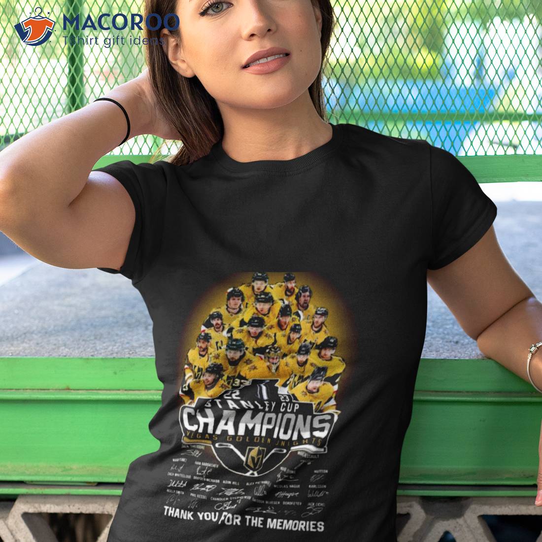 Men's Vegas Golden Knights Fanatics Branded Heather Gray 2023 Stanley Cup  Champions Locker Room T-Shirt