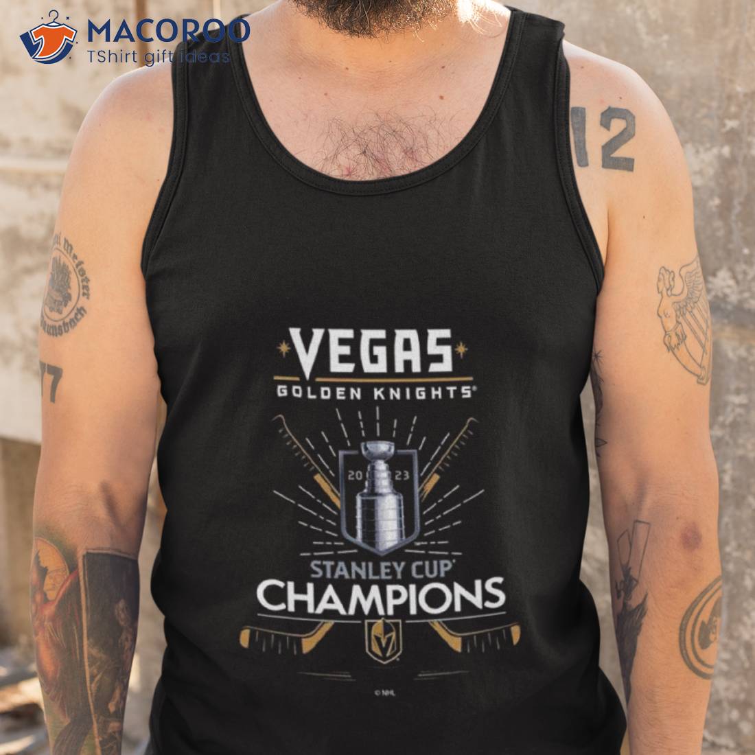 Stanley Cup 2023 NHL Champions Vegas Golden Knights Best Team Grey