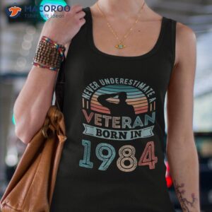 veteran born in 1984 40th birthday military gifts shirt tank top 4