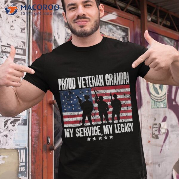 Veteran Grandpa Shirt