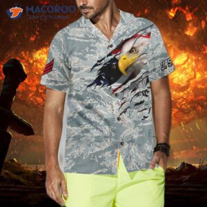 veteran proud us air force camouflage hawaiian shirt 2