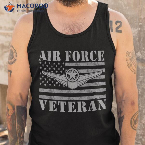 Veteran Us Air Force – American Flag Veterans Top Shirt