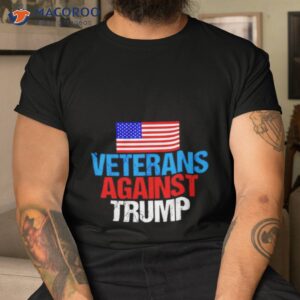 veterans against trump usa flag shirt tshirt