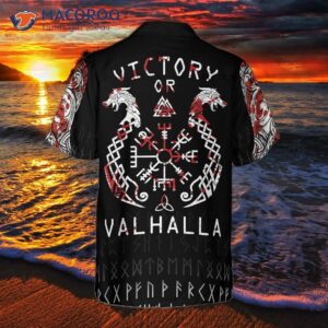 victory or valhalla hawaiian shirt 1