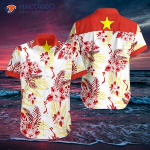 Vietnamese Tropical Hawaiian Shirt