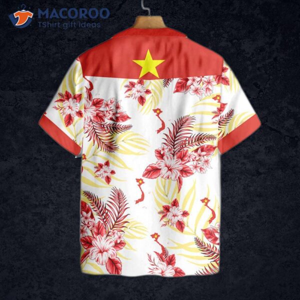 Vietnamese Tropical Hawaiian Shirt