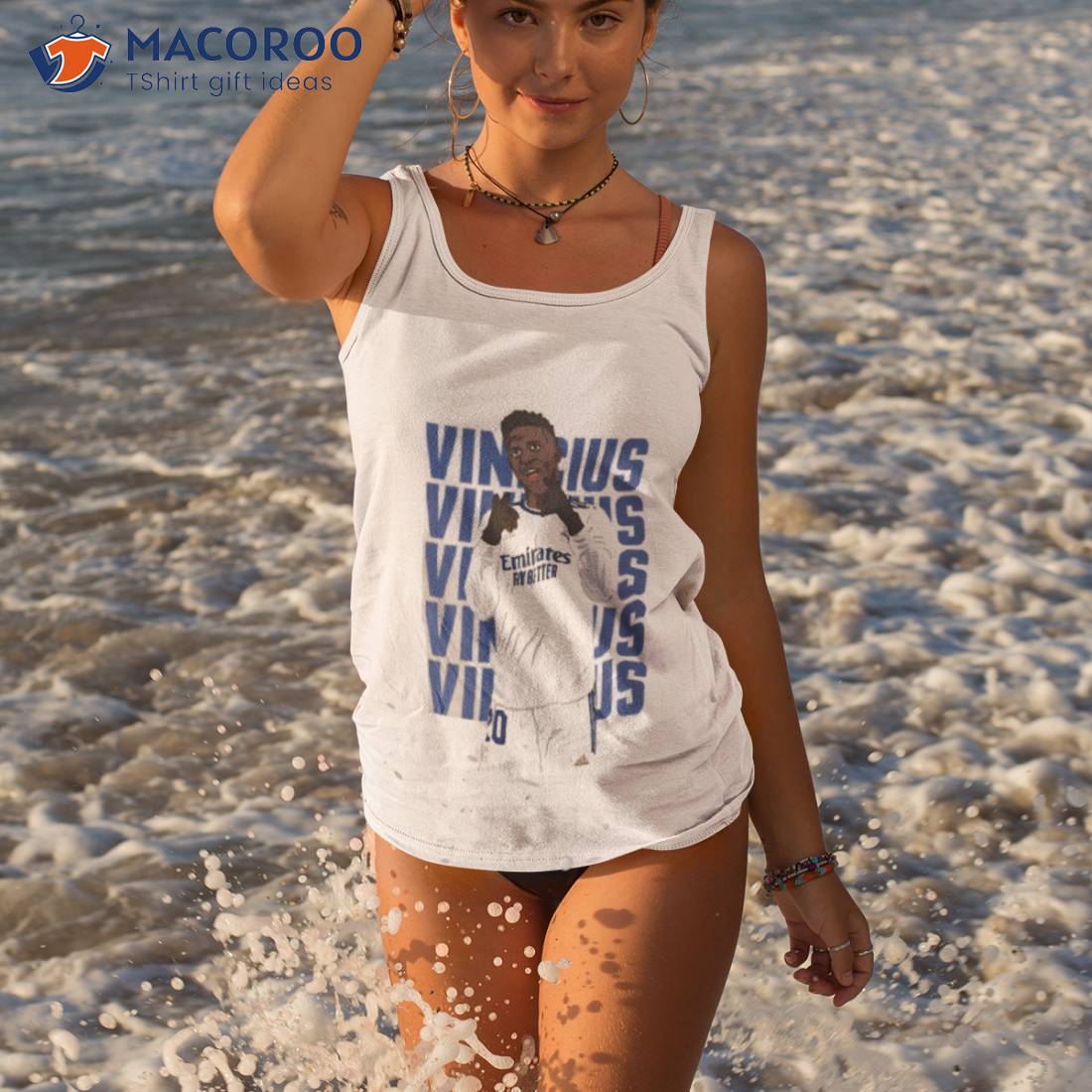 Vinicius Junior Illustration Shirt Vinicius Junior Illustration Shirt