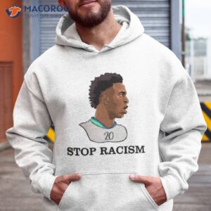 vinicius junior stop racism shirt hoodie