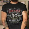 Vintage 1993 Limited Edition 30 Year Old 30th Birthday Shirt