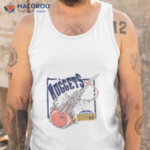 vintage 90s denver nuggets denver basketball shirt tank top