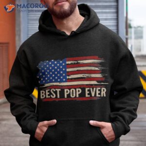 Vintage Best Pop Ever American Flag Father’s Day Gift Shirt