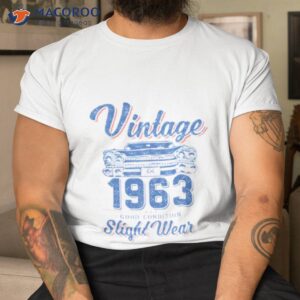 vintage car 1963 shirt tshirt