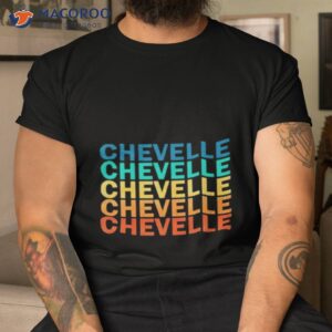 vintage chevelle logo shirt tshirt