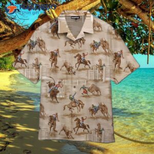 Vintage Cowboy-style Hawaiian Shirts