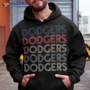 vintage dodgers name personalized retro gift shirt hoodie