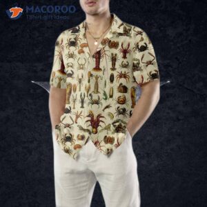 vintage lobster and seafood hawaiian shirt shirt for cool gift lover 3