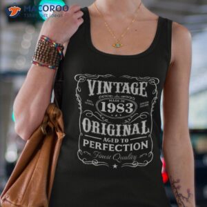 vintage made in 1983 shirt 35th birthday gift tank top 4