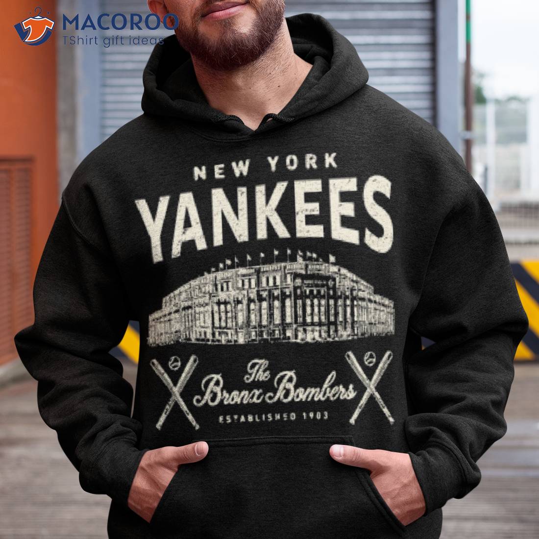 New York Yankees Sweatshirt Hoodie Bronx Bombers