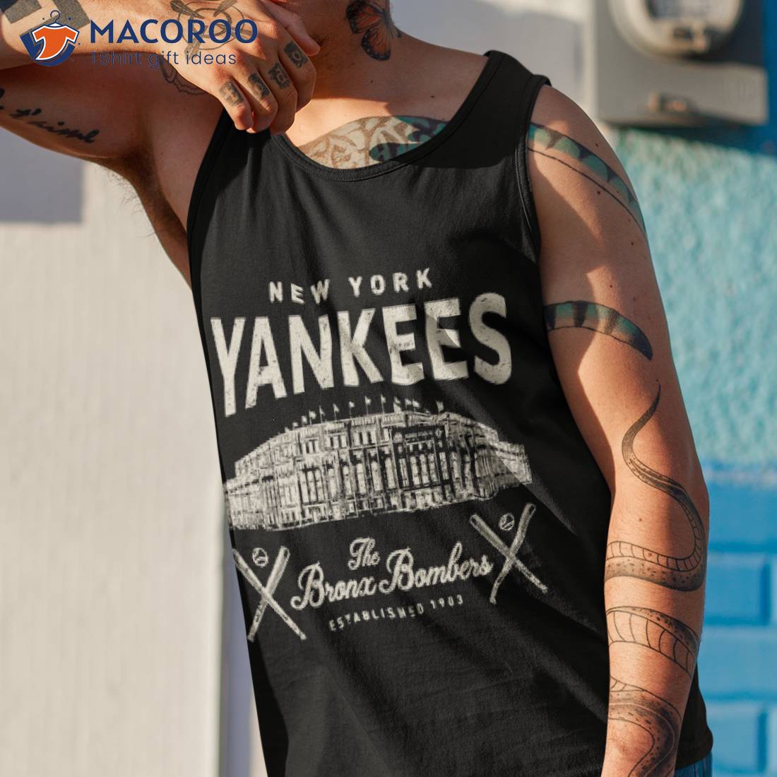 Vintage New York Yankees 2 by Buck Tee - Yankees - T-Shirt