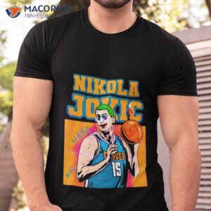 vintage nikola jokic denver basketball shirt tshirt