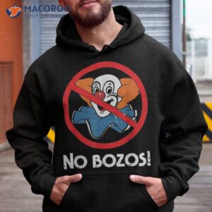 vintage no bozos 1983 clowns shirt hoodie
