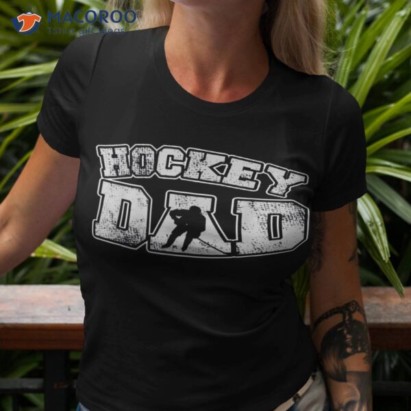 Vintage Print Hockey Coach For Dad Shirt