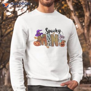 vintage retro groovy ghost pumkin spooky mini halloween shirt sweatshirt