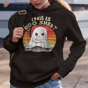 vintage retro this is boo sheet halloween pumpkin ghost shirt hoodie 3