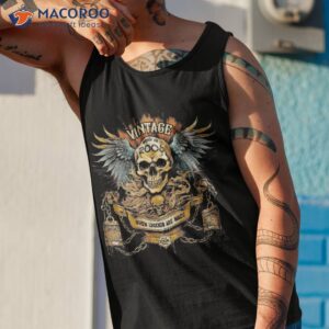 vintage skull and wings birthday born in 2006 all original shirt tank top 1