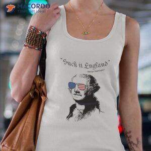 vintage suck it england george washington shirt tank top 4