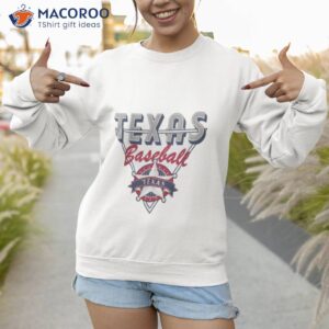 vintage texas rangers baseball shirt sweatshirt