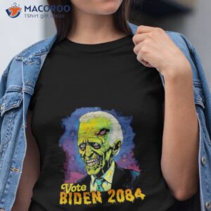 vote zombie biden 2084 t shirt tshirt