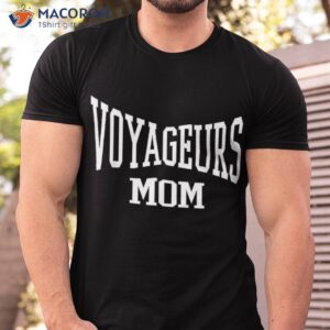 voyageurs mom arch vintage college athletic sports shirt tshirt