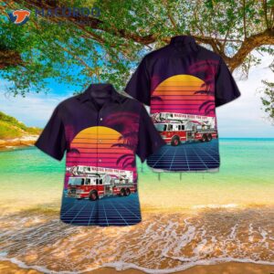 Wading River, New York, River Fire Departt’s Hawaiian Shirt