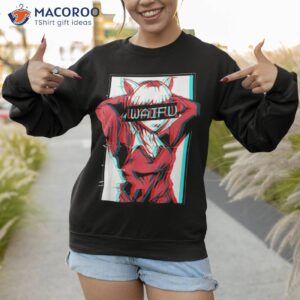 waifu neko anime cat girl japanese aesthetic vaporwave shirt sweatshirt 1