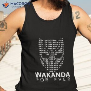 wakanda marvel character black panther shirt tank top 3