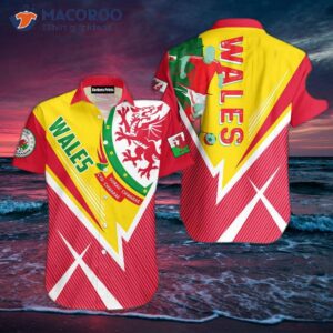 wales will be champions of the football cup wearing pink and yellow hawaiian shirts 1