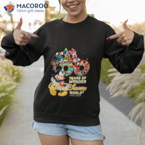 walt disney world 100 years of wonder mickey and friends 1923 2023 shirt sweatshirt 1