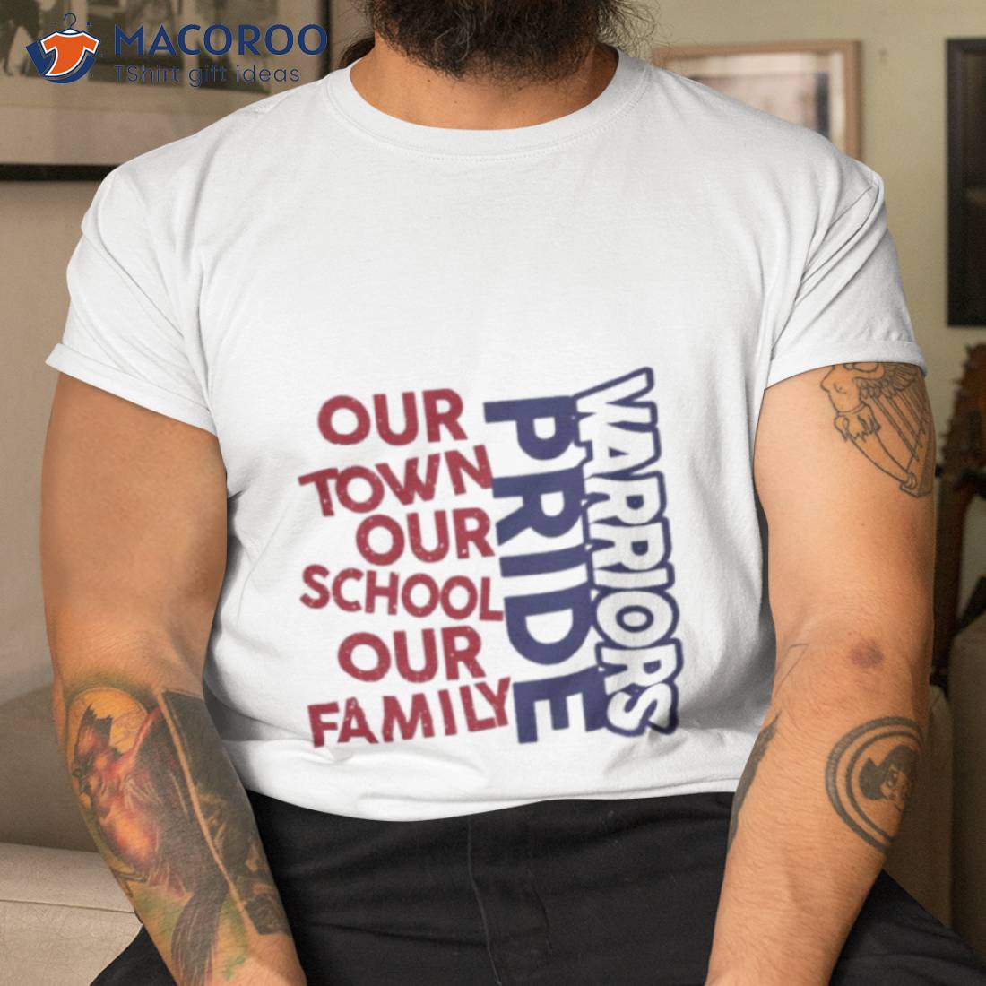 Cardinals Pride Our Town Our School Our Family shirt, hoodie