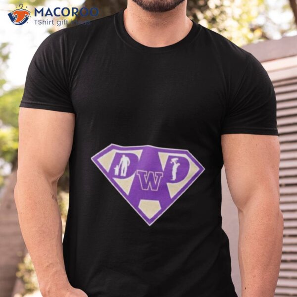 Washington Huskies Super Dad Shirt