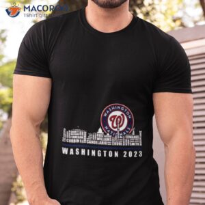 washington nationals 2023 season team players names in city shirt tshirt