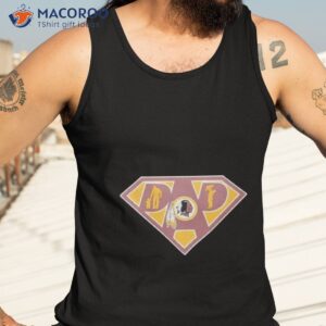 washington redskins super dad shirt tank top 3