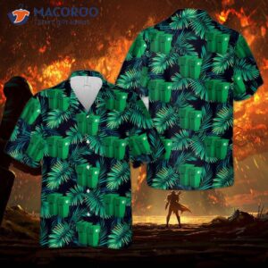 Waste Managet 64-gallon Residential Container Hawaiian Shirt