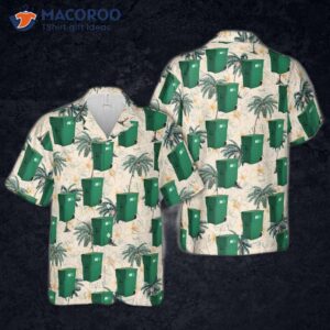 Waste Managet 96-gallon Residential Container Hawaiian Shirt