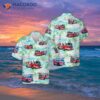 Waterbury City, Connecticut Fire Departt Hawaiian Shirt